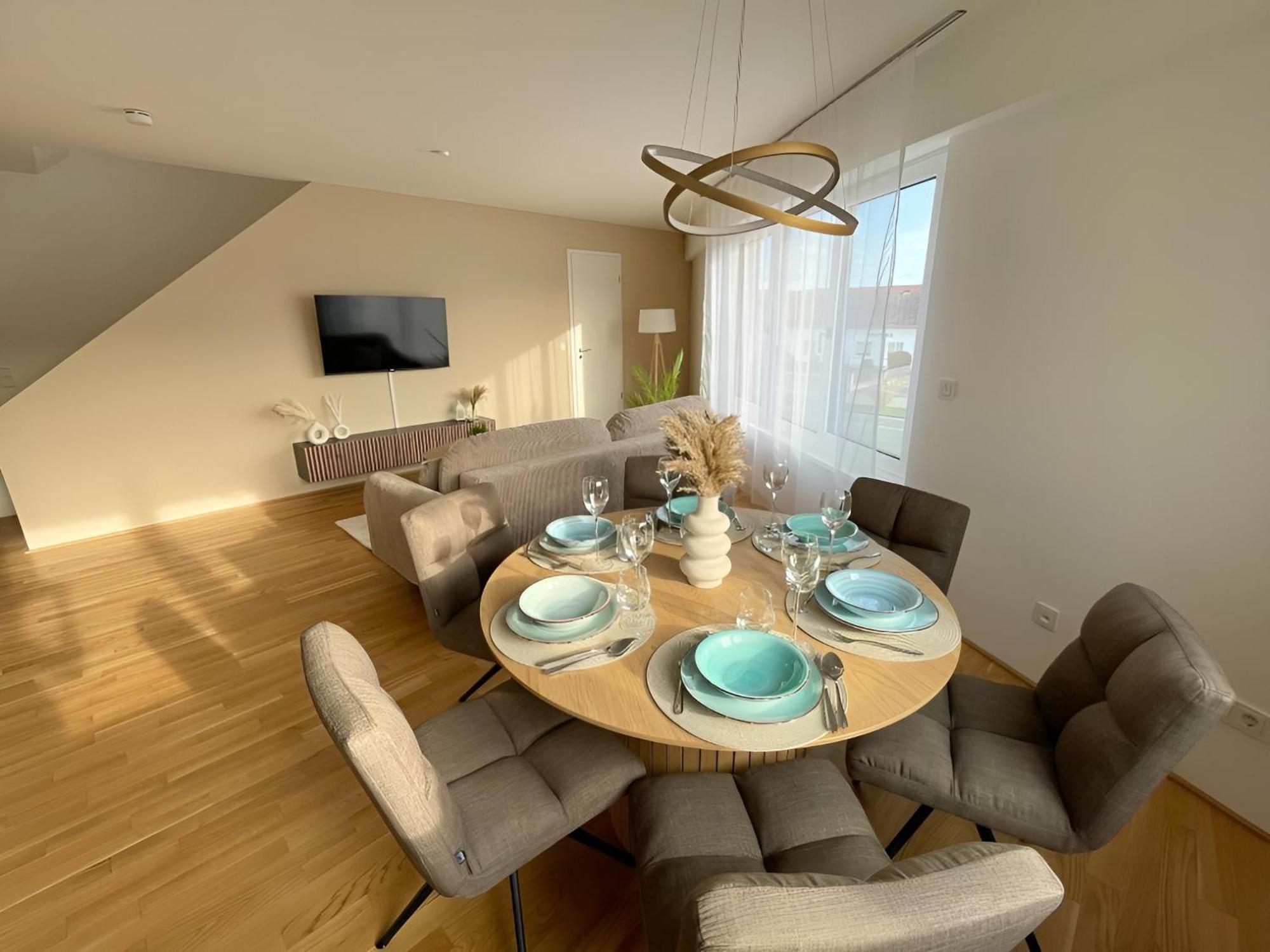 Exklusive 3-Zimmer Luxus-Maisonette In Hochheim - Naehe Frankfurt Flughafen, Wiesbaden Und Mainz Hochheim am Main Eksteriør bilde